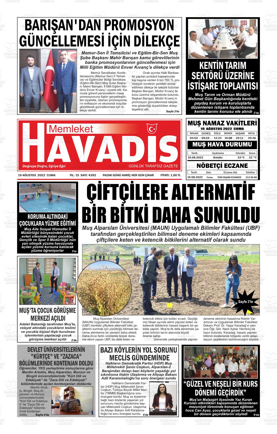 30 Nisan Gazete Manşeti
