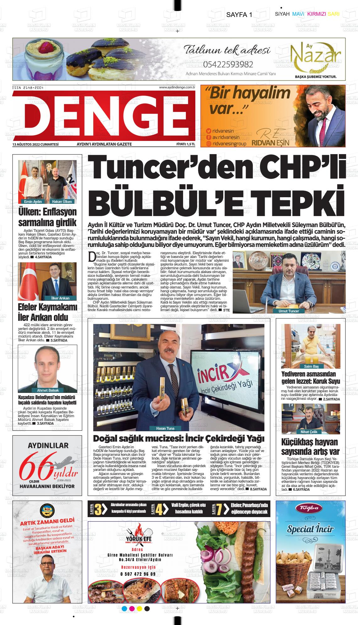 Denge Gazete Manşeti