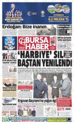 Bursa Haber Gazetesi son dakika haberleri
